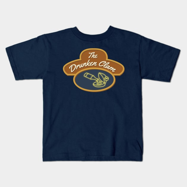 The Drunken Clam Kids T-Shirt by winstongambro